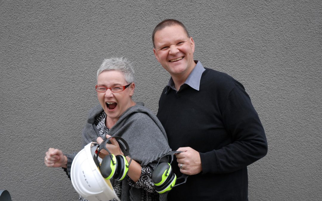 Claudia König und Thorsten König vom Ingenieurbüro für Raumakustik und Architektur